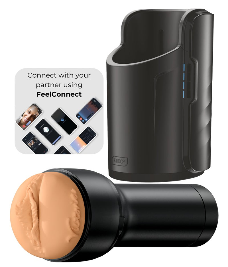 Kiiroo Keon WiFi Combo Feel Victoria masturbator - Zwart