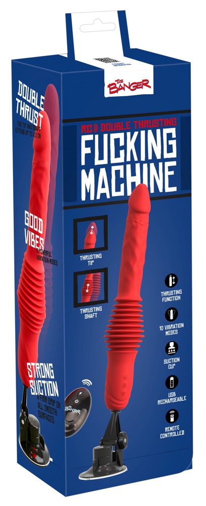 The Banger RC Double Thrusting Fucking Machine - Rood