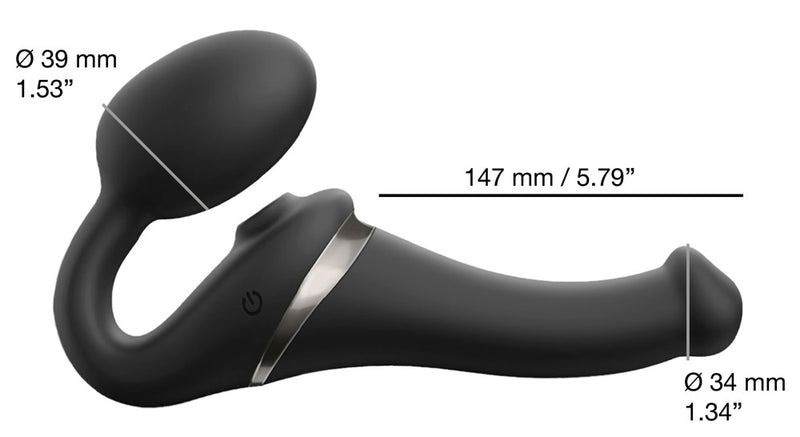 strap-on-me Strap-on - Zwart