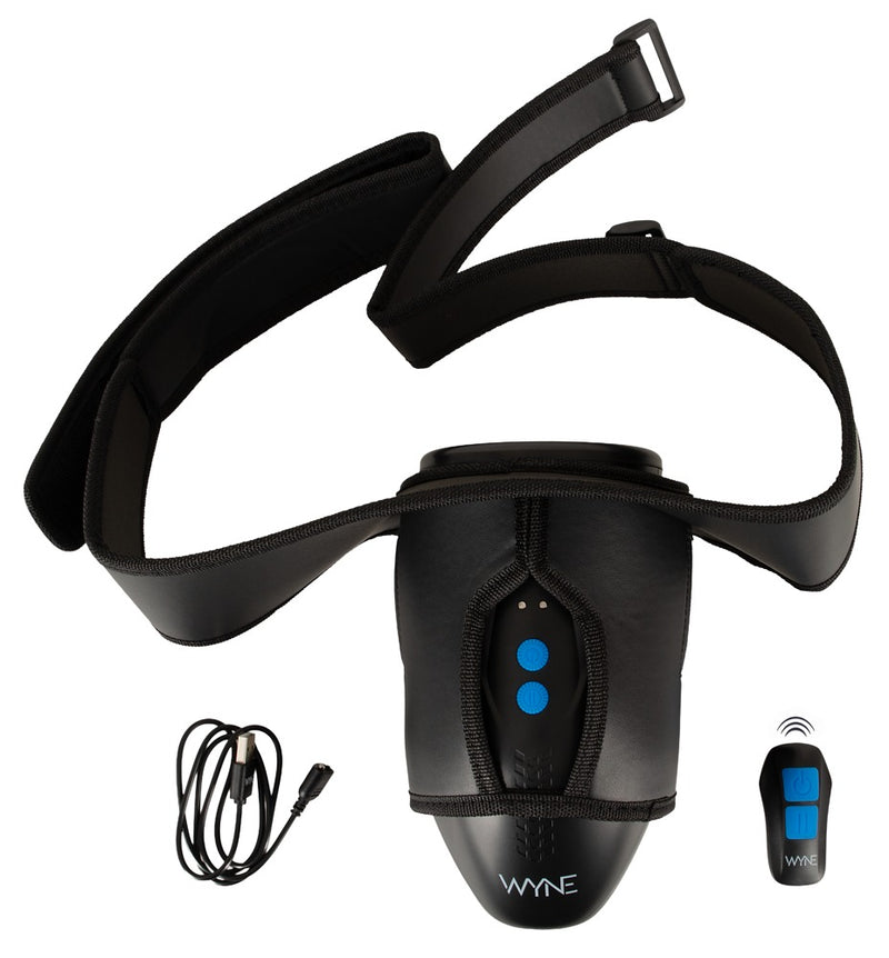 WYNE RC Strap-on 13 masturbator - Zwart