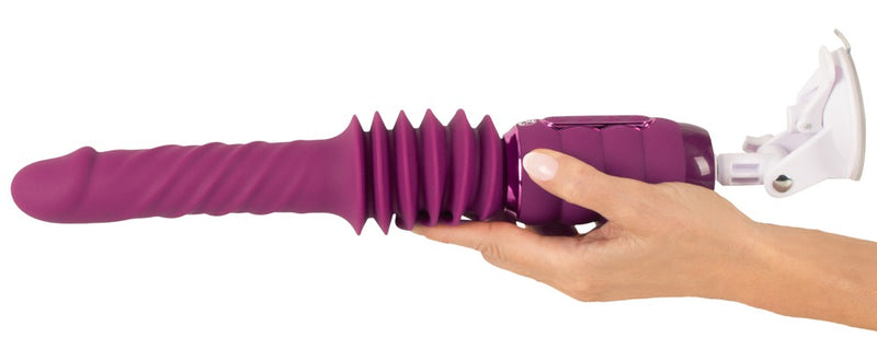 You2Toys stotende vibrator Thrusting - Paars