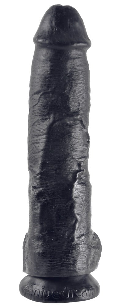 10" Dildo met Ballen