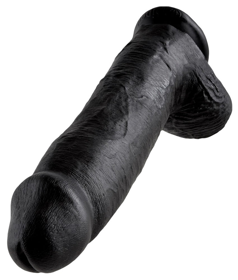 12" Dildo met Ballen