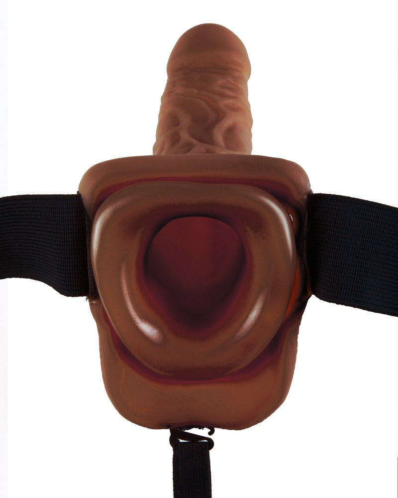 9" holle riem met ballen