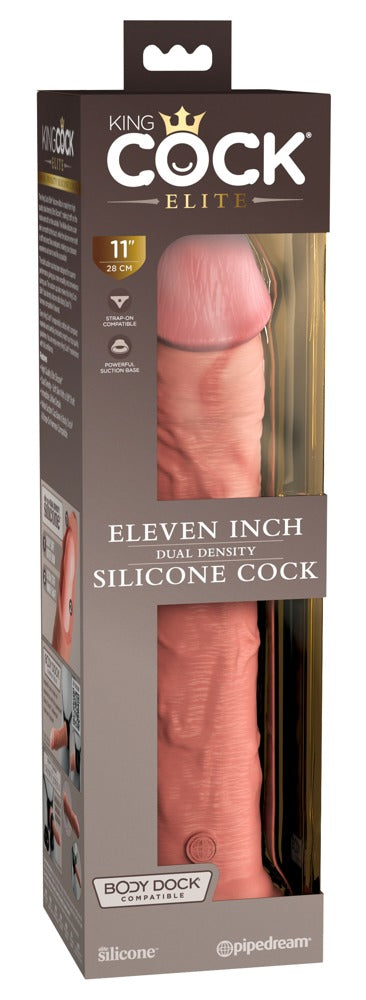 11" Siliconen Dildo met dubbele dichtheid