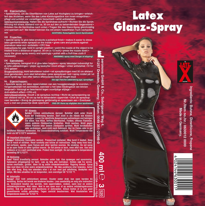 Latex Glansspray