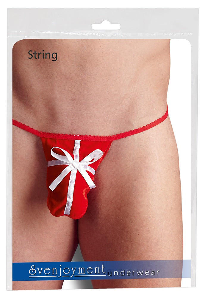 Heren String - Heren String,polyester - IntimateRed