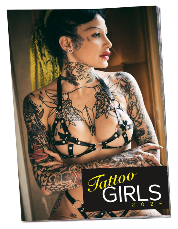 Kalender pin-up getatoeëerd - 2026 - IntimateRed - SKU: 1809200000