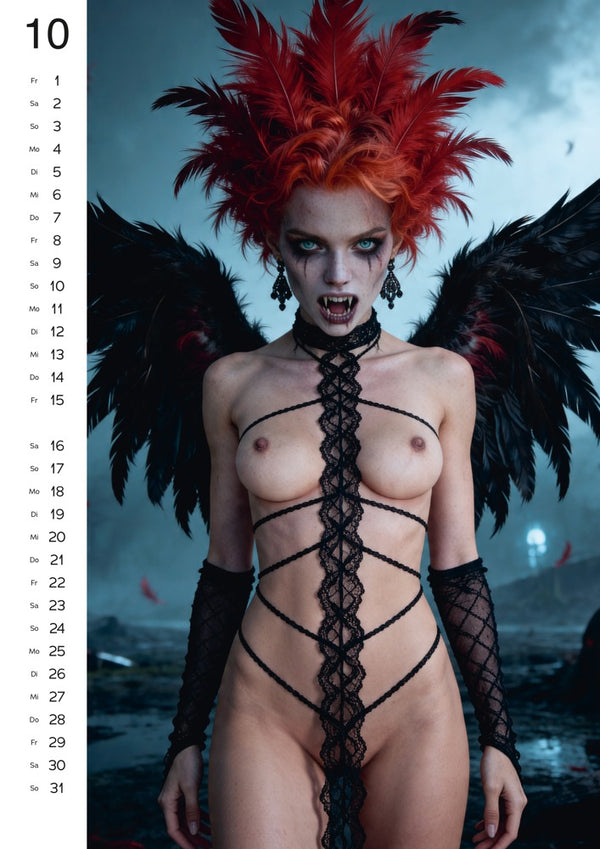 IntimateRed Pin-upkalender - IntimateRed - SKU: 1814120000