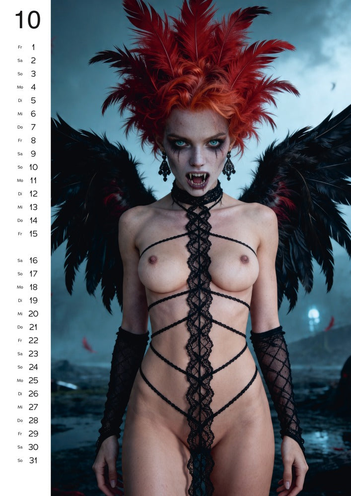 IntimateRed Pin-upkalender