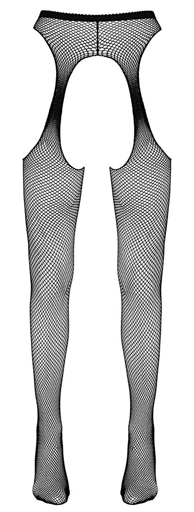 Cottelli LEGWEAR Jarretel panty - Zwart