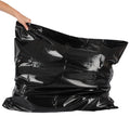 fetish Collection Vinyl kussensloop glanzend met insteeksleuf - Zwart