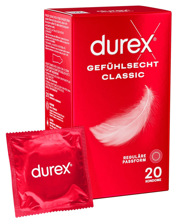 Durex Gefühlsecht Classic condoom - Transparant - Durex - SKU: 4108960000