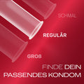 Durex Condoom dun & voorgevormd - Transparant