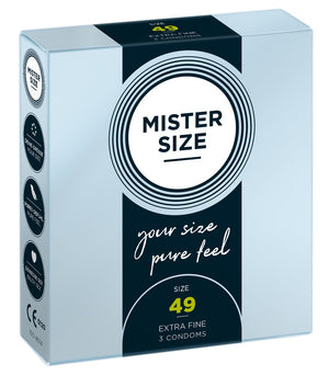 Mister Size Condoom - Transparant
