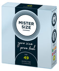 Mister Size condooms op maat - Transparant