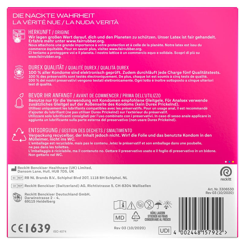Durex Condoom - Transparant