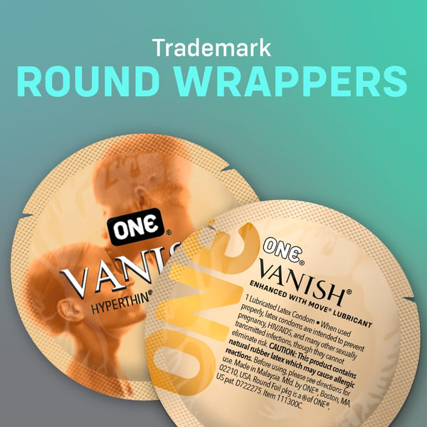 ONE Vanish Hyperthin condoom - Transparant - ONE - SKU: 4168190000