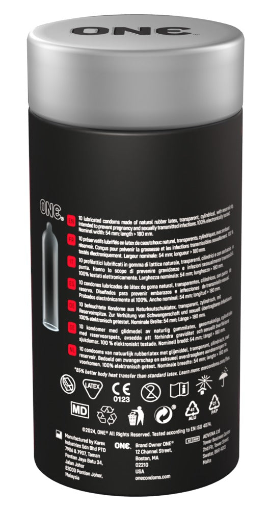 ONE Flex condoom - Transparant - ONE - SKU: 4168600000
