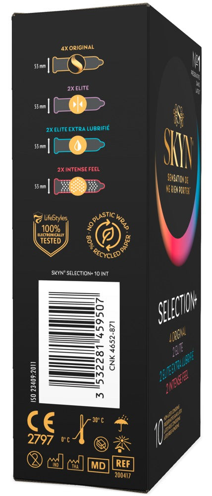 SKYN Selection+ condoommix - Transparant - SKYN - SKU: 4168780000