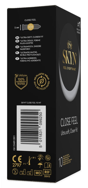 SKYN Condoom latexvrij extra dun - Transparant