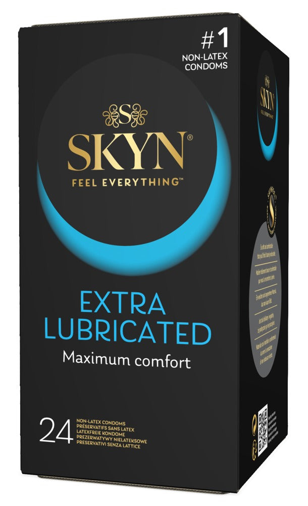 SKYN Condoom extra gesmeerd latexvrij - Transparant