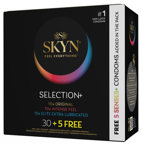 SKYN Selection+ 30+5 gratis condooms - Transparant - SKYN - SKU: 4169160000