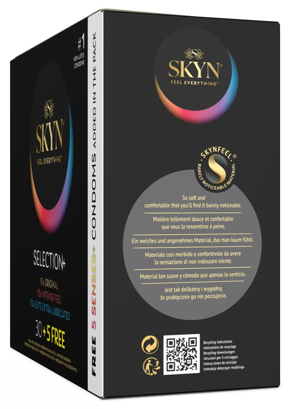 SKYN Selection+ 30+5 gratis condooms - Transparant - SKYN - SKU: 4169160000