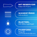 Durex Condoom extreem dun met silicone - Transparant