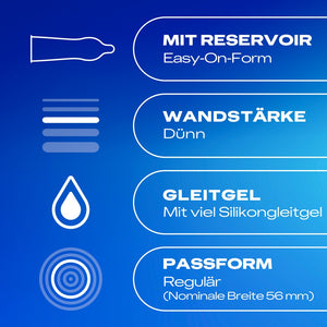 Durex Condoom anatomisch met extra glijmiddel - Transparant