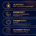 Durex Condoom extra groot latexvrij - Transparant