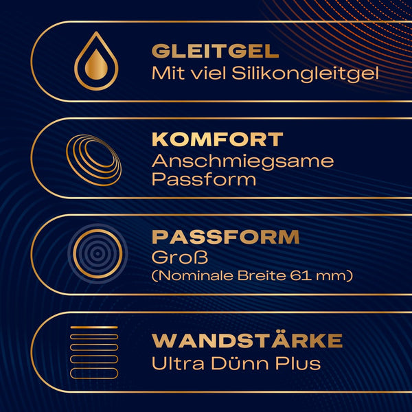 Durex Condoom extra groot latexvrij - Transparant - Durex - SKU: 4170840000