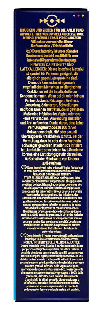 Durex Intensity XXL condoom - Transparant - Durex - SKU: 4170840000