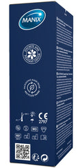 Manix Condoom met stimulerende stippen & warming lubricant - Transparant