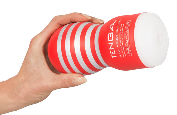 TENGA Vacuümbeker met textuur - Wit - TENGA - SKU: 5001940000