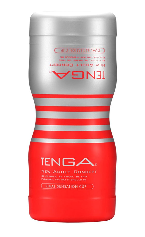 TENGA Dual Sensation Cup beker - Rood - TENGA - SKU: 5002240000