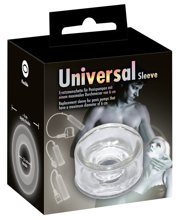 You2Toys vervangingsmanchet 6 cm - Transparant - You2Toys - SKU: 5013950000