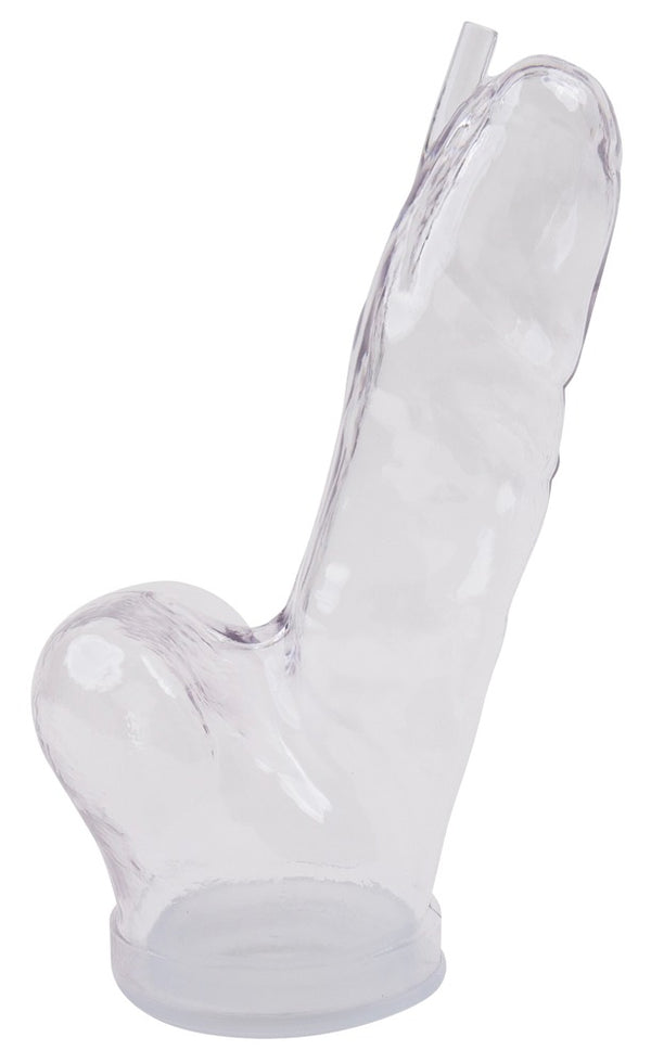 Fröhle Penis cilinder realistisch met ruimte voor testikels - Transparant - Fröhle - SKU: 5032740000