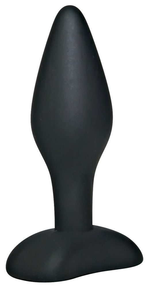 Black Velvets Butt plug kegelvormig met veilige stop - Zwart - Black Velvets - SKU: 5037890000