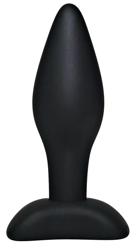 Black Velvets Butt plug kegelvormig met veilige stop - Zwart - Black Velvets - SKU: 5037890000
