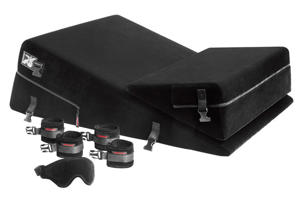 Liberator Wig/oprijplaat met 4 verstelbare boeien - Zwart - Liberator - SKU: 5048820000