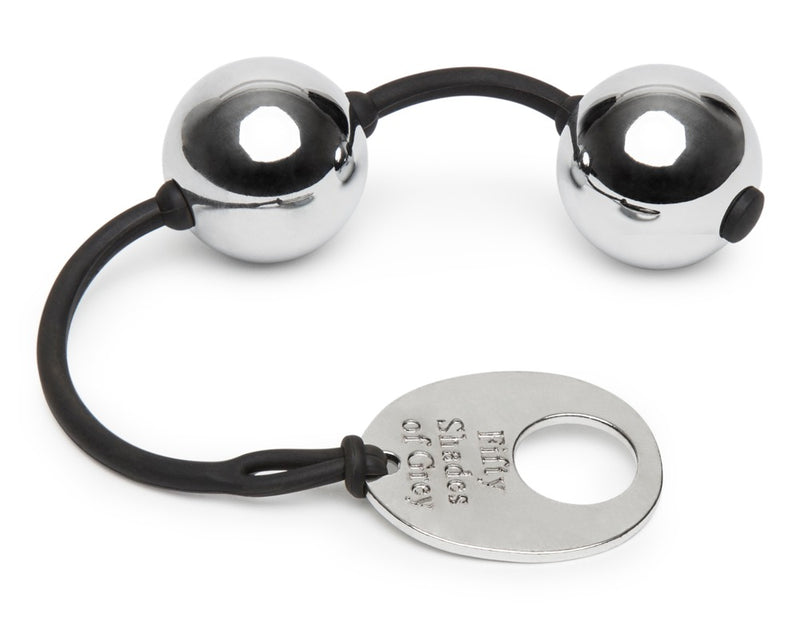 Fifty Shades of Grey Liefdesballen - Zilver