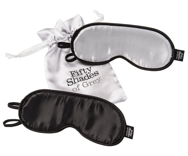 Fifty Shades of Grey blinddoeken set zilver - Zilver - Fifty Shades of Grey - SKU: 5050560000