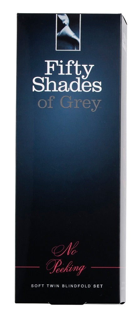 Fifty Shades of Grey blinddoeken set zilver - Zilver - Fifty Shades of Grey - SKU: 5050560000