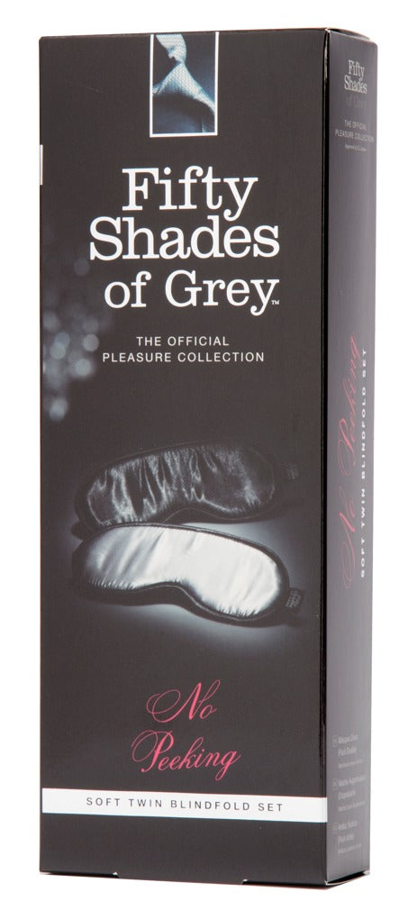 Fifty Shades of Grey blinddoeken set zilver - Zilver - Fifty Shades of Grey - SKU: 5050560000