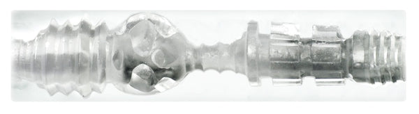Fleshlight Vagina-sleeve transparant met ribbeling - Transparant - Fleshlight - SKU: 5053580000