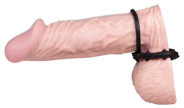You2Toys Steely cockring met nopjes - Zwart - You2Toys - SKU: 5070320000
