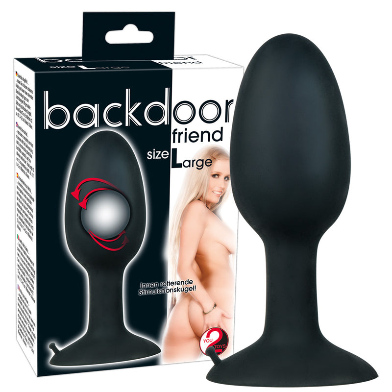 Backdoor Friend Plug - Zwart
