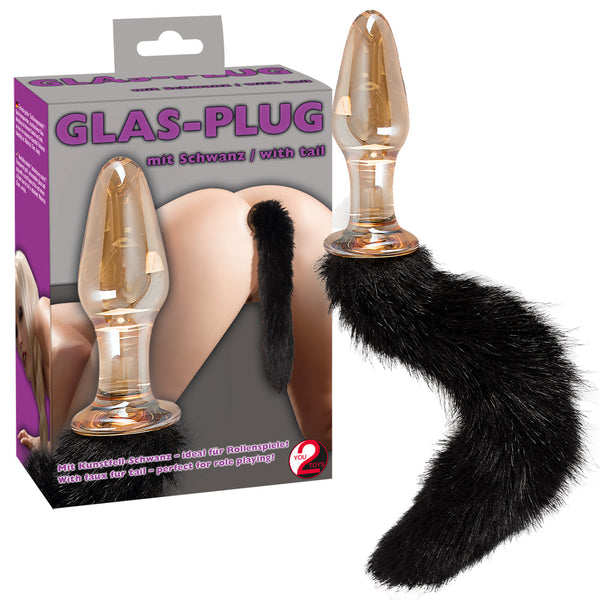 You2Toys Plug met staart - Goud - You2Toys - SKU: 5099300000