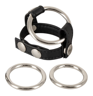 Bad Kitty Leren riem - Zwart